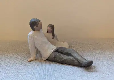 Willow Tree Father and Daughter Figurine , View more
