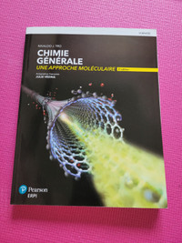 Chimie générale, une approche moléculaire – 2e édition