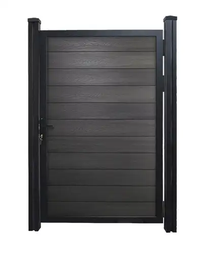 Black, Light Grey, Dark Grey Wood Composite Fence, View more