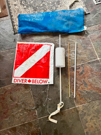 Diver Flag and Float - Scuba