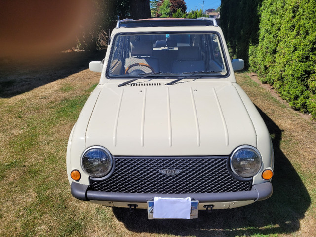 1989 Nissan Pao CONVERTIBLE. for sale or W.H.Y TRADE - $12,500 in Cars & Trucks in Delta/Surrey/Langley - Image 3