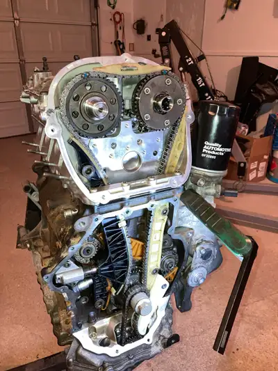 Listing for my uncle: 2015 Volkswagen/Audi 2.0TSI CCT engine. Timing chains replaced, machined head...