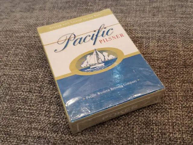 Vintage Beer Playing Cards - Pacific Pilsner in Arts & Collectibles in Burnaby/New Westminster - Image 2