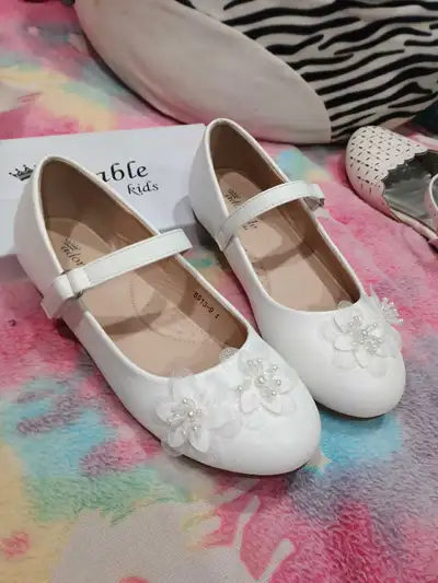 white dress shoes size US 1, View more