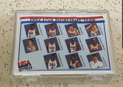 Complete 62 card set of 1992 McDonald's USA Basketball Hoops cards. Cash and pick up only near Yorkd...