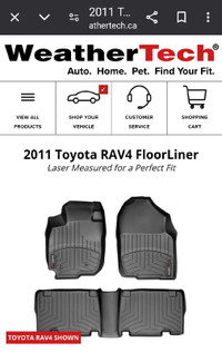 Wanted: Toyota Rav4 Weathertech mats 