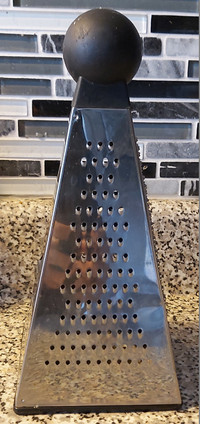 4 Sided Cheese Grater Vegetable Cutter Slicer Stainless Steel