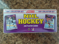 1991 Score Hockey Collector Set-Sealed Set-440 Cards