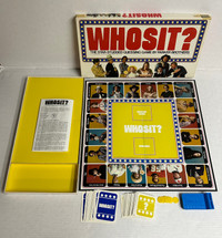 *Complete* Vintage WHOSIT? board game - Parker Bros 1977
