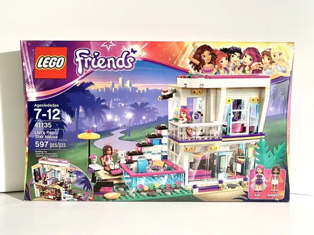 NEW LEGO Friends 41135 Livi’s Pop Star House