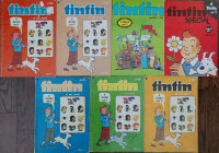 Bande dessinée - Recueil tintin - 4 tintin en 1