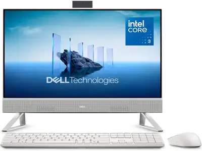 Dell EC24250 AIO 23.8 FHD 8GB 512GB SSD Win11 +KB/mouse, View more