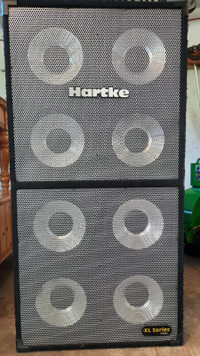 HARTKE 8X10 XL SERIES BASS GUITAR CABINET