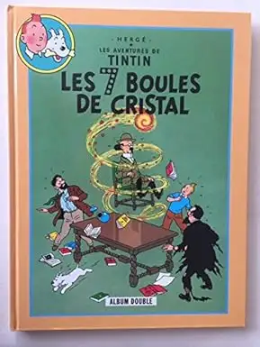 LIVRAISON GRATUITE ALBUM DOUBLE LES 7 BOULES DE CRISTAL & LE TEMPLE DU SOLEIL HERGÉ BANDE DESSINÉE A...