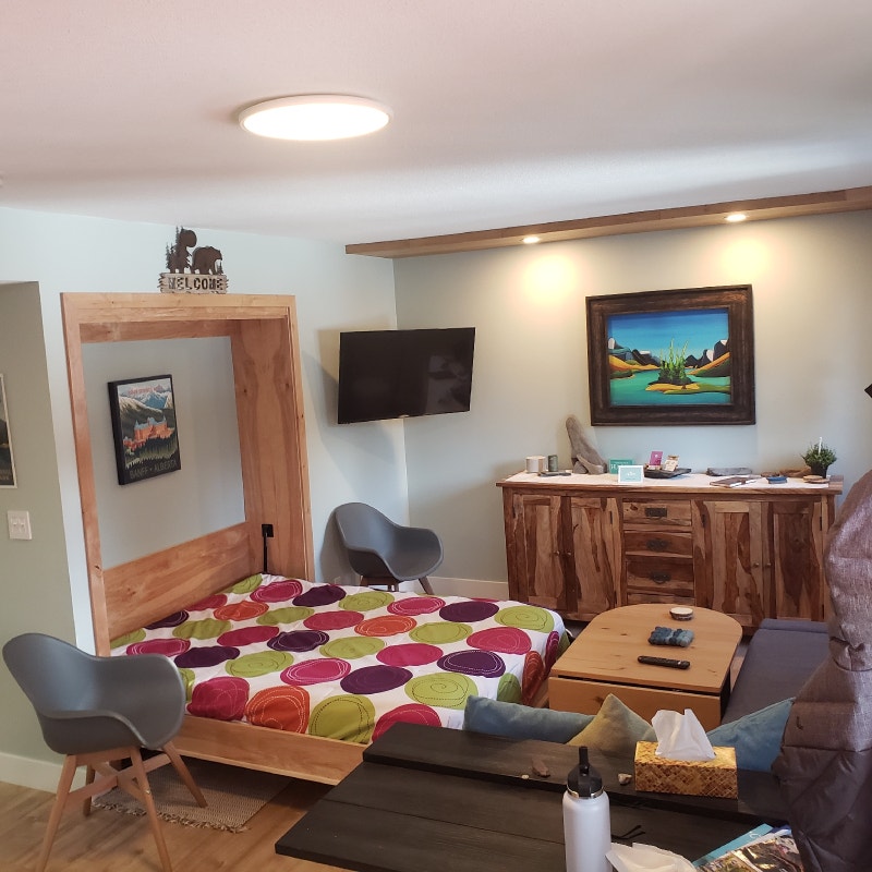 Above ground newly renowned basement suite Long Term Rentals Banff