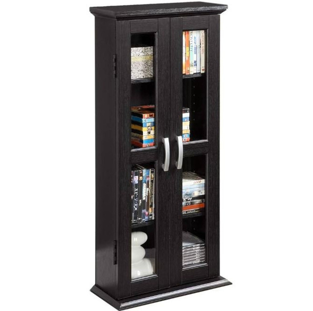 41 Inch Wood DVD Tower in Bookcases & Shelving Units in Mississauga / Peel Region