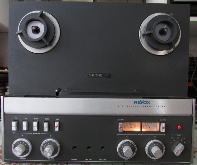 Magnétophone REVOX A-77 reel to reel deck dans Chaînes stéréo  à Lévis