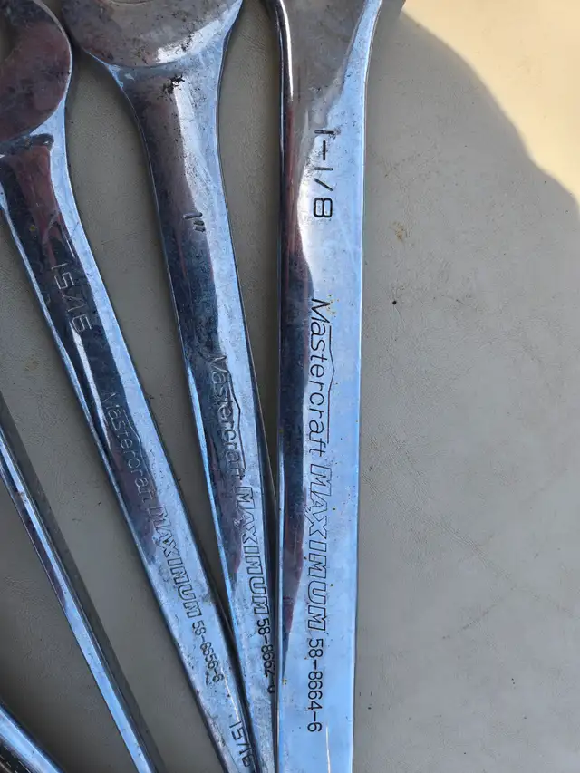 Mastercraft wrench set in Hand Tools in Barrie - Image 3