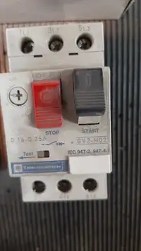 Telemecanique circuit breaker