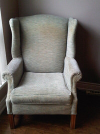 Wing Back Chair Vintage