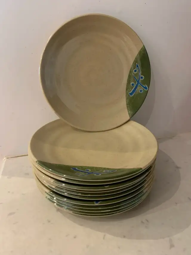 Japanese Melamine plate set of 12 $20 62863283736449124