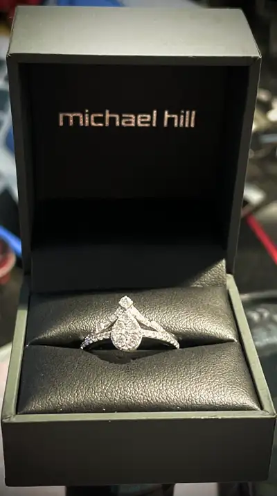 10 Karat 0.45TDW Engagement Ring, View more