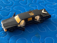 Majorette limousine made in France..black cadillac.