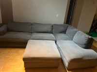 Large sectional great for a TV room or gaming and relaxing