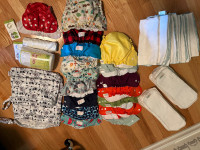 Baby fabric diaper lot