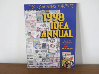 SCRAPBOOKING / MEMORY PAGES DESIGN BOOK -  170 pages, View more