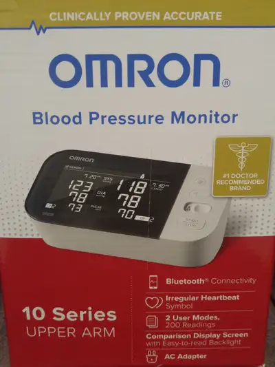 Omron BP-745 Series 10- Blood Pressure Monitor-Bluetooth -$45.00, View more