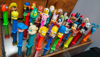 Pez Dispenser Collection - Disney, Star Wars, Simpsons - various