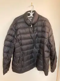 Men's light spring/fall Calvin Klein puffer jacket (XXL Black)