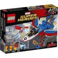 Lego Marvel Avenger Captain America Jet Pursuit 76076 BNIB "READ