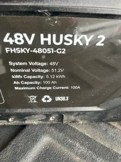 Big Battery 48V Husky 2, View more