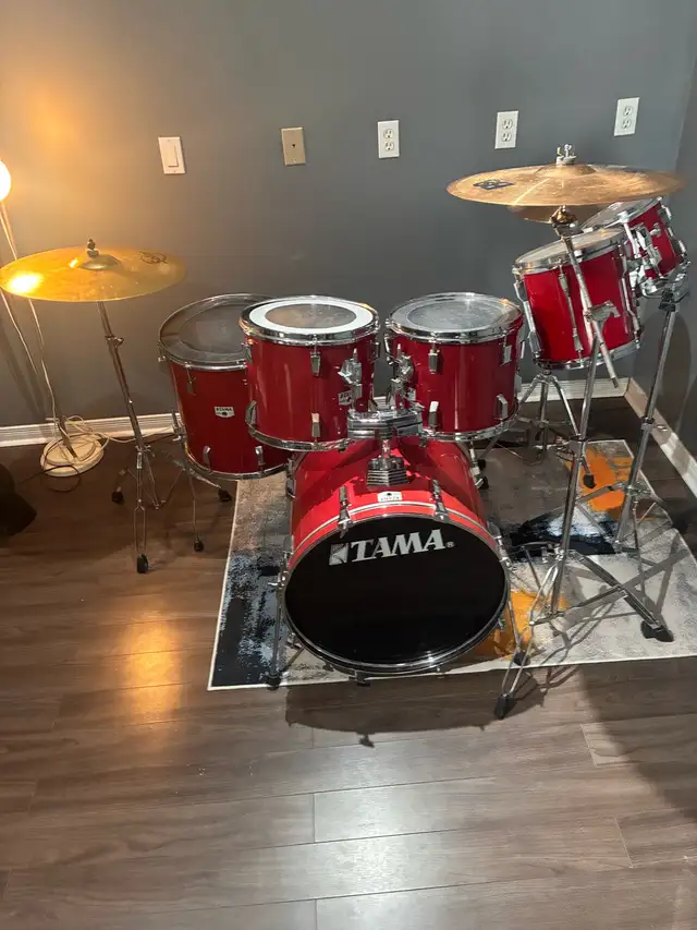 Tama rockstar 7 piece drums  in Drums & Percussion in Ottawa - Image 2