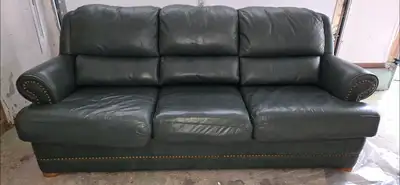 Leather sofa, View more
