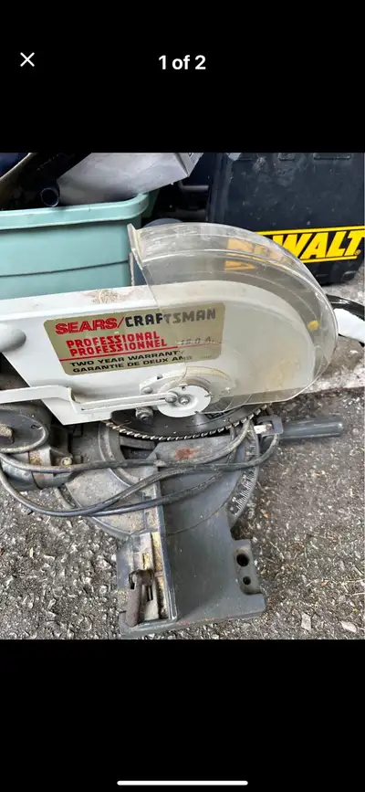 Craftsman Mitre Saw, View more