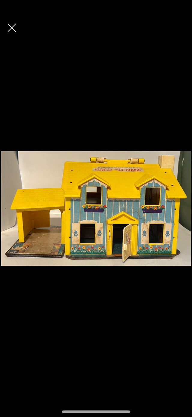 1969 Fisher Price Play Family House Vintage Antique Toy  in Arts & Collectibles in Kingston