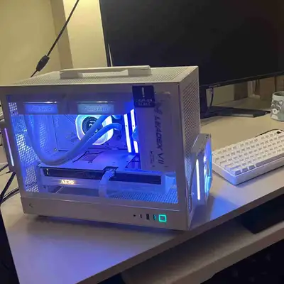  custom all White, Mini-ITX PC, 5080, 36GB DDR5 6000MHz, View more