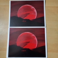 Blood Moon Prints