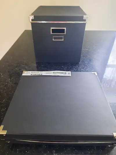 3 boîtes de rangement pour bureau, View more