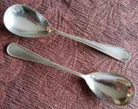 Pair of Vintage, post 1886 German, .800 Silver Spoons
