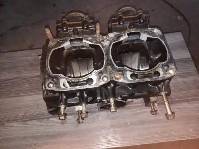 ZR 800 and 900 parts, cylinders, heads, cases. CALL OR TEXT 705-340-2504 if interested. 33 mm crank...