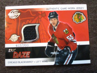 2003-04 Pacific Supreme Jerseys #7 Eric Daze hockey carte (card)
