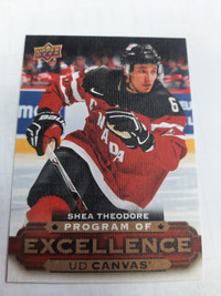 Shea Theodore 2015-16 Upper Deck Program of Excellence Canvas
