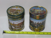 Tin cans for cookies or decoration