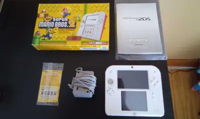 Nintendo 2 DS  with New  Super Mario Bros.  2  Pre- Installed , View more