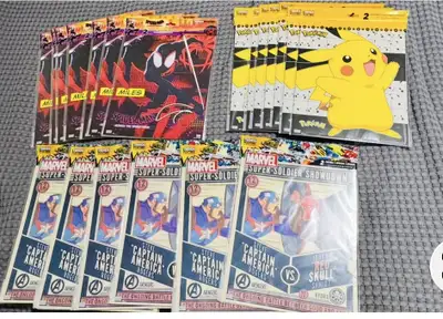 Get your hands on these super cool, new Marvel and Pokemon posters! These posters feature iconic cha...