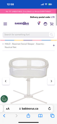 Halo bassinet essential swivel sleeper 